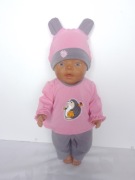 Komplet ubranek dla lalki 42-45 cm Baby Born 