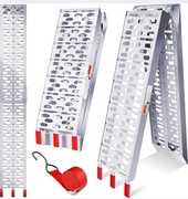 MASKO Rampa najazdowa 340 kg składana aluminiowa szyna załadunkowa 2 sztuki