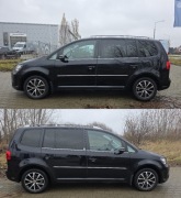 Volkswagen Touran 2.0 TD Highline, 140KM, DSG, 7os. full opcja, serwis ASO