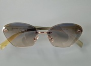 Miumiu okulary przeciwsłoneczne nowe