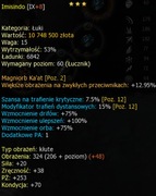 Broken Ranks Veskara Łucznik 118lvl+ Imisindo g3 9.5k powera GOLD/PLATYNA
