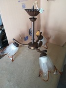 Żyrandol PRL używany