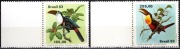 Znaczki ** Brazylia 1983 r. Ptaki, tukany, fauna.