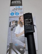 Bluetooth selfie stick MAXXTER z pilotem