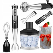 BLENDER RĘCZNY ZESTAW MIKSER MALAKSER ROBOT TURBO