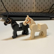 LEGO Koń 2x 4493c01pb04 4493c01pb02