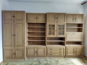 Zestaw mebli do biura / salonu / retro wzornictwo z PRL-u