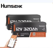 Akumulator Lifepo4 Humsienk 12v 320ah 4096wh z bluetooth 