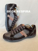 Geox Respira męskie skórzane sneakersy rozmiar 40 