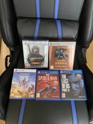 Zestaw gier ps5 w tym kolekcjonerskie + podkładka chłodząca