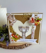 Pamiątka chrztu dla dziewczynki lub chłopca+ koperta K2