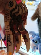 Karambit nożyk góralski drewniany