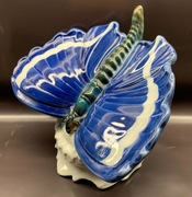 Figurka z porcelany motyl  Ernsta  Bohne Soehne 1901-1920