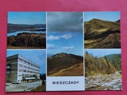 BIESZCZADY      -  Pocztówka  / IV  z  1977 r.  /  WIDOKI