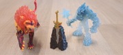 SCHLEICH Eldrador BITWA O SUPERBROŃ Potwór Lodowy Ognisty Lew 42455