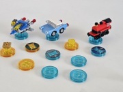 Lego Dimensions podstawki tagi dyski duży zestaw