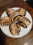 Drożdżówki z makiem własnej, domowej roboty