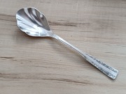 SREBRZONA ŁYŻECZKA DO CUKRU HEFRA FRAGET WZÓR WSCHODNI