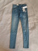 Jeansy rurki super slim KappAhl 164 cm