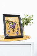 11. The grape escape - zabawna grafika 13x18cm