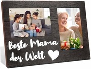 Drewniana ramka na zdjęcia "Najlepsza mama na świecie"