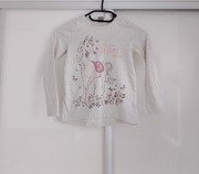 bluzka na długi rękaw z nadrukiem konia rozmiar 122