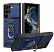 ETUI GUMA CASE SAMSUNG GALAXY NOTE 20 ULTRA PANCERNE GRANATOWE MAGNES