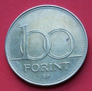 100  Forintów  1995  r -    Węgry   Herb Korona