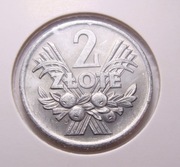 Polska 2 zł 1974 ŁADNA! HOLDER