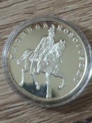 100000 złotych Kościuszko 1990 mały tryptyk srebro 1oz uncja ag999