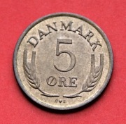 5  Ore  1963  CS  r  -    Dania   Fryderyk IX     stan !!