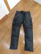 Spodnie motocyklowe texpeed W34 L32 protektory membrana wodoodporne 
