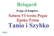 Forge of Empires Tytan Saturn Wrota Pegaz Brisgard