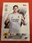 MATCH ATTAX UCL 2025/26 2026 129 FEDERICO VALVERDE REAL MADRYT