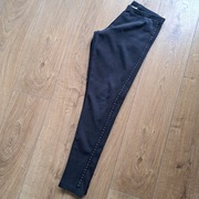 Czarne spodnie z cekinami C&A, rozmiar 176