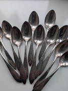 Stare łyźeczki platerowane 12 szt