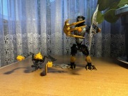 Klocki Lego Bionicle rahkshi i Lego Chima 70208