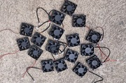 Wentylatory 60mm 14v, 0.10A, 2pin MIX z demontażu 