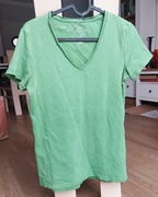 T-shirt H&M LOGG L zielony