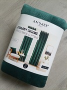Dwie zasłony aksamitne welwetowe welurowe 135/245cm, 2x zasłona na kółkach 