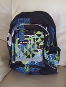 plecak szkolny wielokomorowy Topgal niebieski zielony