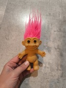 Lalka Troll Różowe Włosy Vintage lata 90