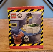 Lego Jurassic World 122401 Inkubator Raptora Laboratorium saszetka klocki