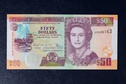Belize 50 dolarów z 2016 roku UNC