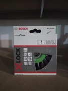 BOSCH SZCZOTKA TARCZOWA DRUCIANA 115mm X-LOCK 2608620733