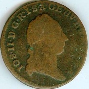 AUSTRIA 1/ 2 KRAJCARA 1781 B Cu-stan jak na skanie