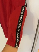 Sukienka czerwona sportowa Calvin Klein Mini M L 