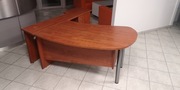 BIURKO CALVADOS , komfortowe  1875x1775x700mm  + STOLIK 530x500x530mm