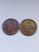 2x5 groszy 1949 r mennicze.