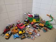 Okazja! Duzy zestaw zabawek STRAŻAK SAM JUPITER + POJAZDY + CIĘŻARÓWKI